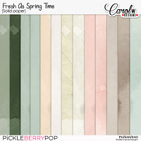 Fresh As Spring Time-Solid paper