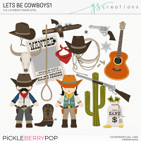 Let's be Cowboys 1 Templates (CU)