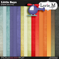 Little Boys Paper Pack #2