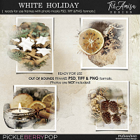 White Holiday ~ Out Of Bounds photo masks  by TirAmisu design