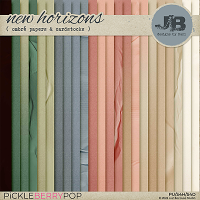 New Horizons Ombré Papers & Cardstocks by JB Studio