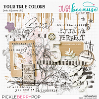 Your True Colors Misc & Journal Bits by JB Studio