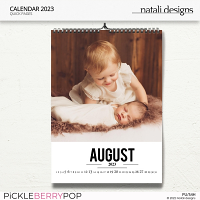 2023 Calendar White 2 