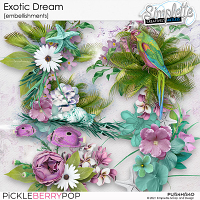 Exotic Dream (embellishments) by Simplette