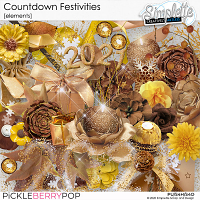 Countdown Festivities (elements) by Simplette