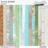 Sunny Sorbet (papers) by Simplette