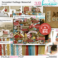 November Feelings: Memorial Bundle by JB Studio