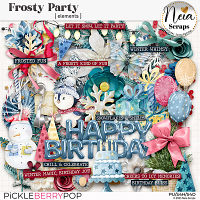 Frosty Party - Elements - by Neia Scraps