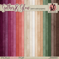 Gather & Glow: Semi-Solid Papers