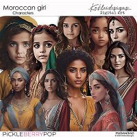 Moroccan Girl Characters