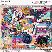 Authentic - Page Kit - by Neia Scraps