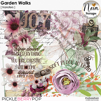 Garden Walks - Transfers - by Neia Scraps