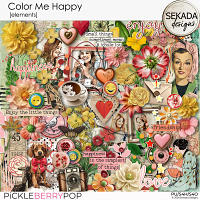 Color Me Happy [elements] by Sekada Designs 