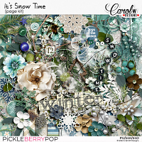 It's Snowtime-Page Kit