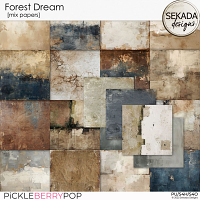 Forest Dream [mix papers] by Sekada Designs  