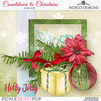 Countdown to Christmas Mini Kit by Indigo Designs