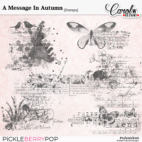 A Message In Autumn-Stamps