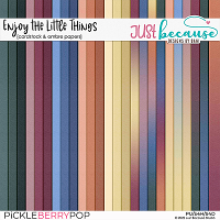 Enjoy The Little Things Ombre Papers & Cardstocks by JB Studo