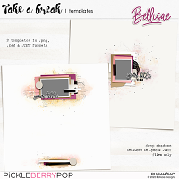 TAKE A BREAK | templates by Bellisae