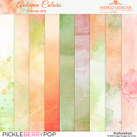 Autumn Colors Papers Pack by Indigo Designs