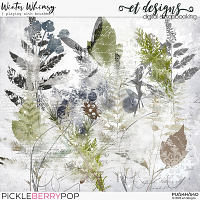 Winter Whimsy Playing with Brushes by et designs