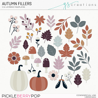 Autumn Fillers Layered Templates (CU)