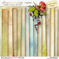 Keeping Memories - Papers (Jasmin-Olya Designs)