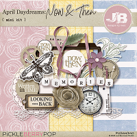 April Daydreams: Now & Then Mini Kit by JB Studio