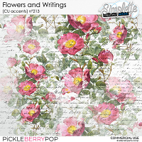 Flowers and Writings (CU accents) 213 by Simplette
