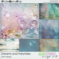 Dreams and Fairytales Arty Papers