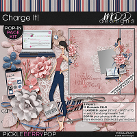 Charge It POP•iN PAGE KiT