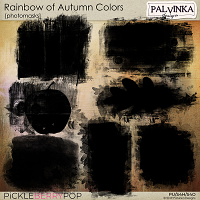 Rainbow of Autumn Colors Photomasks