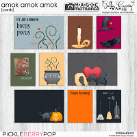 Magic Moments: Amok Amok Amok Journal Cards