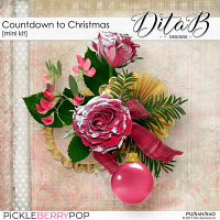 Countdown to Christmas Mini Kit by DitaB Designs