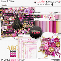 Glam & Glitter - Bundle - by Neia Scraps