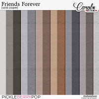 Friends Forever-Solid paper