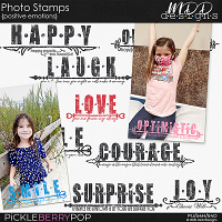 Photo Stamps - Positive Emotions 