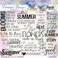 Summer Breeze: WordArt