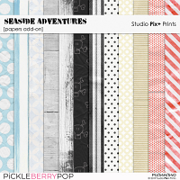 Seaside Adventures - Papers Add-on