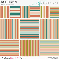 Basic Stripes Layered Patterns (CU)