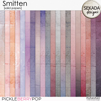 Smitten [solid papers] by Sekada Designs