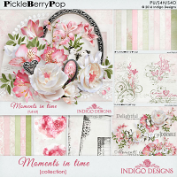 Moments In Time Collection plus Free Papers by Indigo Designs