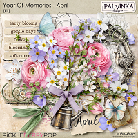 Year Of Memories - April Kit