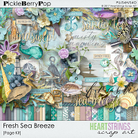 Fresh Sea Breeze Page Kit