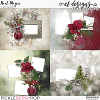 Noel Magic Quickpages by et designs