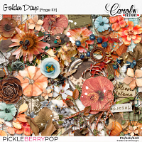 Golden Days-Page Kit