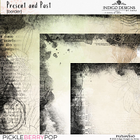 Present and Past Borders by Indigo Designs
