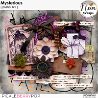 Mysterious - Journal Bits - by Neia Scraps