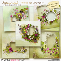 Spring Mood - Photobook QPs Vol.1B (Jasmin-Olya Designs)