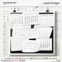 2021 Calendar Dates